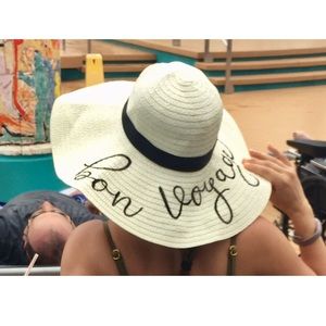 Bon Voyage Straw Hat